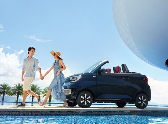 Coche Mini Wuling Hong Guang de Wuling Ev de 2 asientos de las puertas 2 los 280KM