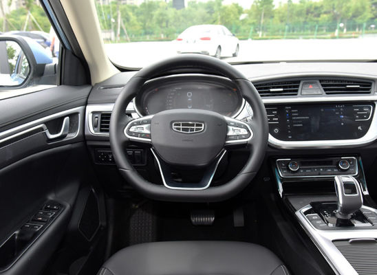 Coche eléctrico compacto los 421KM de Dihao Geely 4 puertas 5 asientos rápidamente que cargan