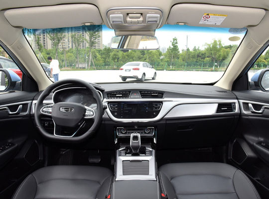 Coche eléctrico compacto los 421KM de Dihao Geely 4 puertas 5 asientos rápidamente que cargan