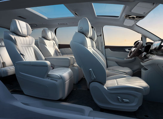 Coche eléctrico los 550KM del motor de Roewe IMAX8 SAIC 5 puertas 7 mediados de gran tamaño de los asientos