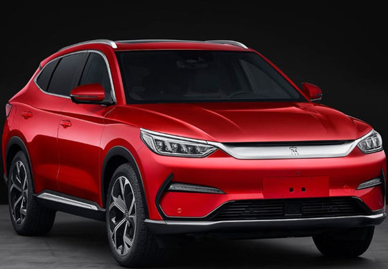 Coche eléctrico de tamaño mediano los 505KM de Suv BYD EV de los coches MÁS de la canción 5 puertas 5 asientos