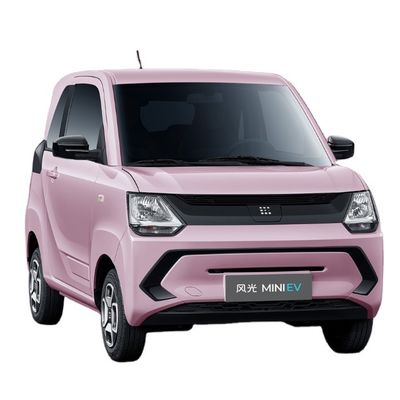 3 puertas 4 asientan el vehículo eléctrico Fengguang Mini Ev del motor de Dongfeng el 120KM-220KM