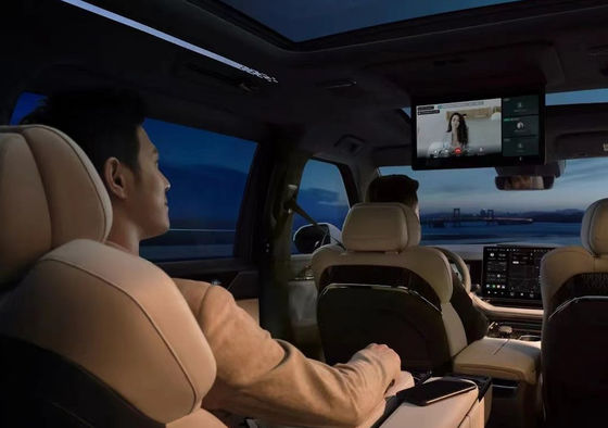 5 gama larga eléctrica del coche 702-822KM de Geely Zeekr Ev 009 Zeekr de los asientos de las puertas 6