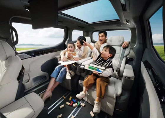 5 gama larga los 702-822KM del minivan eléctrico de Zeekr 009 de los asientos de las puertas 6