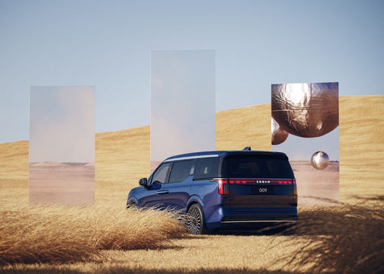 5 gama larga los 702-822KM del minivan eléctrico de Zeekr 009 de los asientos de las puertas 6
