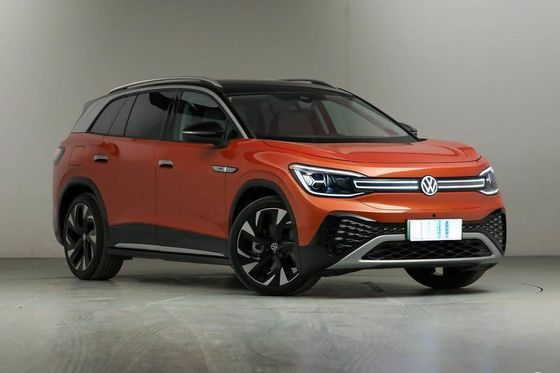Puertas Mediados de-grandes puras 7seats de la talla 5 del coche eléctrico del fabricante de automóviles los 439-586KM de VW ID.6 CROZZ China