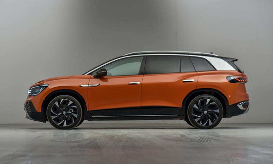 Puertas Mediados de-grandes puras 7seats de la talla 5 del coche eléctrico del fabricante de automóviles los 439-586KM de VW ID.6 CROZZ China