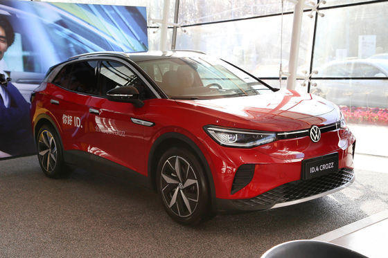 Coche eléctrico los 400-550KM Suv eléctrico puro del sedán de VW de ID.4 CROZZ 5 puertas 5 asientos