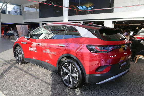 Coche eléctrico los 400-550KM Suv eléctrico puro del sedán de VW de ID.4 CROZZ 5 puertas 5 asientos