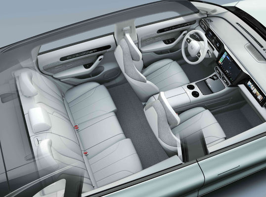 El salto C11 viaja en automóvili la carga lenta rápida eléctrica de la carga 0.67H 6.5H del coche los 510KM