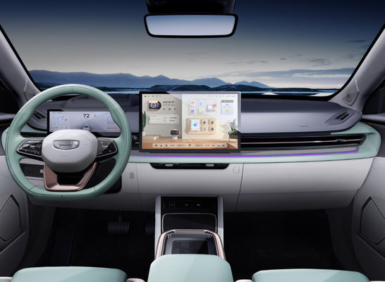 Puertas eléctricas puras autos de la geometría G6 de los 480-620KM Geely 5 5 asientos